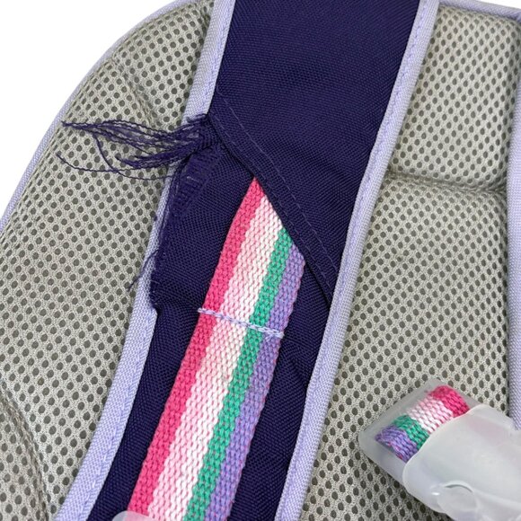 Pottery Barn Kids Backpack With Space & Heart Design Adjustable Straps Mesh Pock - Picture 3 of 5